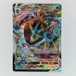 Dhelmise Vmax 010/072 Ultra Rare Shining Fates NM Pokemon TCG Card - Image 1