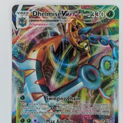 Dhelmise Vmax 010/072 Ultra Rare Shining Fates NM Pokemon TCG Card - Image 2