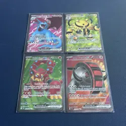 Pokemon Card Full Art Lot Of 4 - Image 1