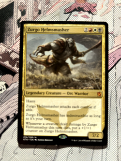 Zurgo Helmsmasher | Khans of Tarkier: #214 | Excellent | Mythic | MTG Card - Image 1