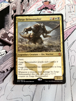 Zurgo Helmsmasher | Khans of Tarkier: #214 | Excellent | Mythic | MTG Card - Image 3