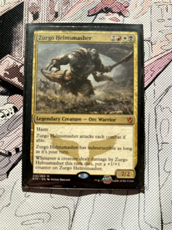 Zurgo Helmsmasher | Khans of Tarkier: #214 | Excellent | Mythic | MTG Card - Image 4