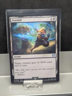 Overkill X1 NM Final Fantasy MTG - Image 1