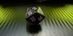 Edge of Eternities MTG Magic the Gathering Spin Down Spindown D20 Purple - Image 2
