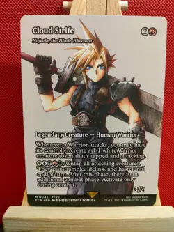 Cloud Strife / Najeela, the Blade-Blossom (Borderless)- Final Fantasy - NM - MTG - Image 1