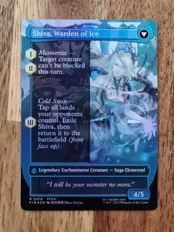 Jill, Shiva’s Dominant - FOIL Borderless - FIN R 0378 - Final Fantasy MTG - M/MN - Image 4