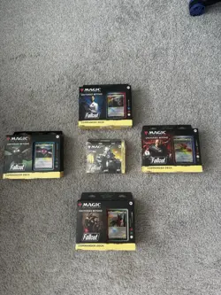 Fallout Collector Booster Box And 4 Commmanders| Magic the Gathering | - Image 1