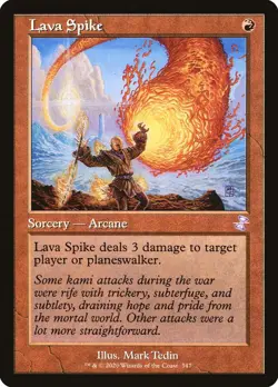 MTG Lava Spike - Time Spiral Remastered #347 - Image 1