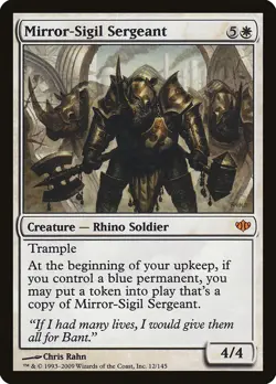 MTG Mirror-Sigil Sergeant - Conflux #012 - Image 1