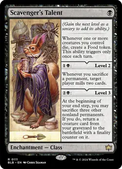 MTG Scavenger's Talent - Bloomburrow #111 - Image 1