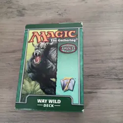 WAY WILD Magic The Gathering Deck W0C06238 Advanced Level - Image 1
