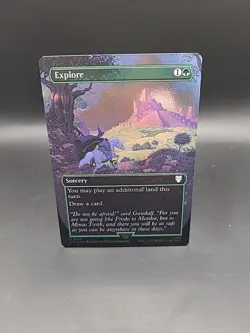 MTG LTC 0528 - “Explore” - Extended Art - FOIL - Image 1