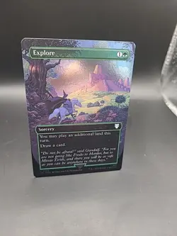 MTG LTC 0528 - “Explore” - Extended Art - FOIL - Image 2