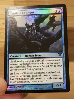 MTG - TANDEM LOOKOUT *Foil* (AVR) NM Magic the Gathering - Unplayed - Image 2