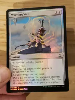 MTG - WARPING WAIL *Foil* (OGW) NM Magic the Gathering - Unplayed - Image 2