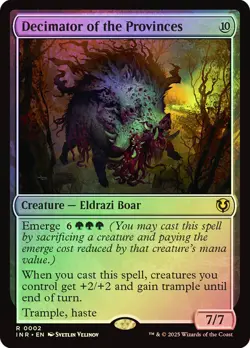 MTG FOIL Decimator of the Provinces - Innistrad Remastered #002 - Image 1