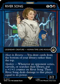 MTG River Song Showcase - Doctor Who Commander #547 - Image 1