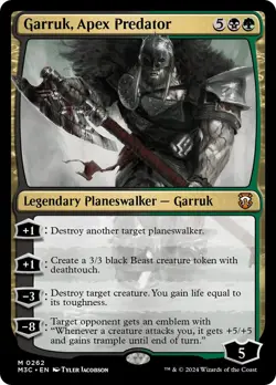 MTG Garruk, Apex Predator - Modern Horizons 3 Commander #262 - Image 1