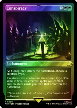 MTG FOIL Conspiracy Foil Etched - Assassin's Creed #200 - Image 1