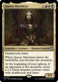 MTG Queen Marchesa - Outlaws of Thunder Junction Commander #239 - Image 1