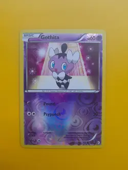 Pokemon TCG Gothita 75/149 + Gothorita 76/149 Reverse Holos Boundaries Crossed - Image 3