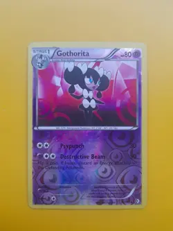 Pokemon TCG Gothita 75/149 + Gothorita 76/149 Reverse Holos Boundaries Crossed - Image 4