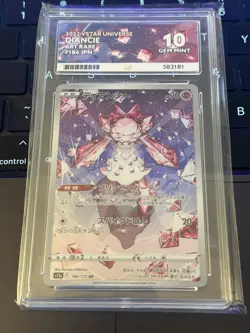 Diancie ACE 10 186/172 AR - Graded Gem Mint Pokemon TCG - VStar Universe - Image 1