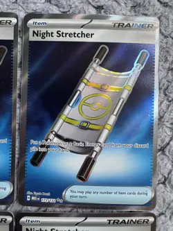 Night Stretcher 173/132 Pokemon TCG Mega Evolutions Lot Full Art Ultra Rare NM - Image 5