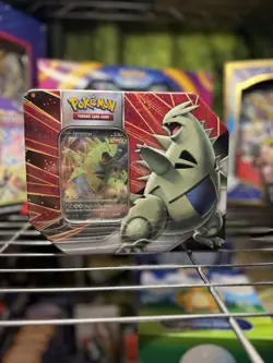 Pokemon TCG Tyranitar - V Strikers Tin Sealed - Image 1