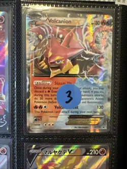 Lot of 9 Volcanion Centiskorch Pokemon Cards Authentic - Image 4