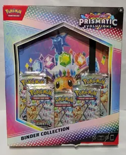 Pokemon TCG: Scarlet & Violet Prismatic Evolutions Binder Collection Sealed - Image 1