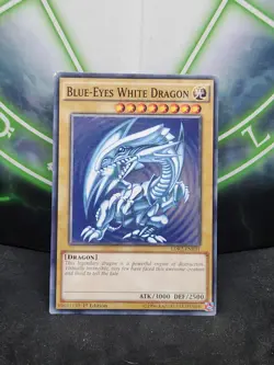 Yugioh Blue-Eyes White Dragon (SDK Art) LDK2-ENK01 Common 1st Edition LP - Image 1