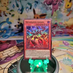 Hecahands Godos PHRE-EN003 1st Edition Super Rare NM Yugioh - Image 1