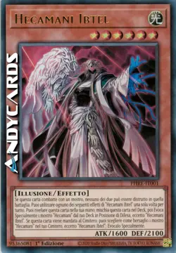 HECAMANI IBTEL (Hecahands Ibtel) • Ultra R • PHRE IT001 • 1Ed • Yugioh ANDYCARDS - Image 1