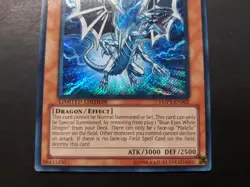 Yugioh - Malefic Blue-Eyes White Dragon YMP1-EN002 Secret Rare Limited Edition - Image 3