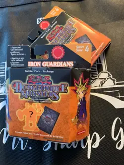 DUNGEON DICE MONSTERS 2xSERIES 4 FACTORY SEALED IRON GUARDIANS Yu Gi Oh! MATTEL - Image 2
