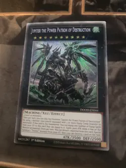 YuGiOh Jupiter the Power Patron of Destruction Starlight Rare 1st Edition (DOOD) - Image 1