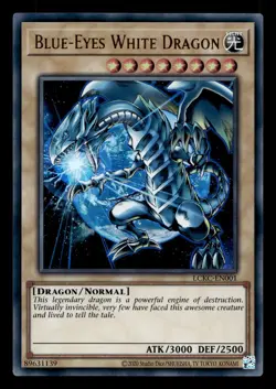 Blue-Eyes White Dragon LCKC-EN001 Ultra Rare Legendary Collection Yu-Gi-Oh NM - Image 1