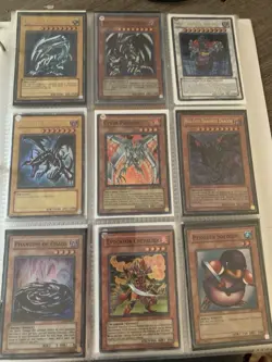 Yugioh Vintage Binder Collection 100+ Cards, Binder Included! OG, Promos, Etc - Image 1