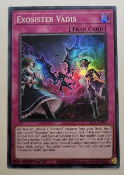 Yu-Gi-Oh Exosister Vadis Super Rare 1st Edition GRCR-EN024 - Image 1