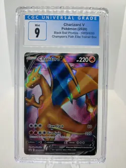 Pokemon Charizard V Radiant CGC PSA Graded Card Lot X4 Holo Merlin SWSH - Image 2
