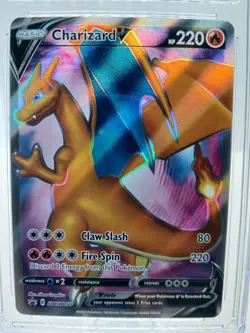 Pokemon Charizard V Radiant CGC PSA Graded Card Lot X4 Holo Merlin SWSH - Image 3