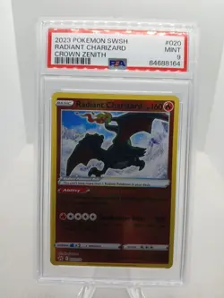 Pokemon Charizard V Radiant CGC PSA Graded Card Lot X4 Holo Merlin SWSH - Image 5