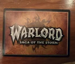 Warlord, Saga Of The Storm Bulk Cards - Image 1