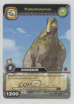 2008 Dinosaur King Trading Card Game Series 1: Fukuisaurus #DKCG-065 - Image 1