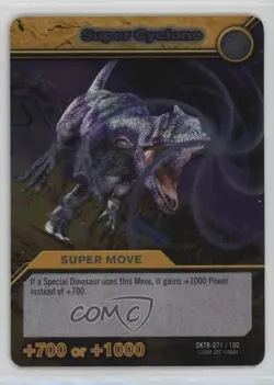 2008 Dinosaur King Trading Card Game Series 2: Colossal Team Battle #DKTB-071 - Image 1