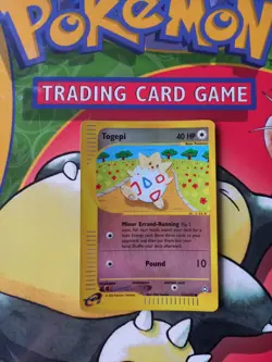 Togepi 114/147 Reverse Holo Aquapolis Pokemon Card - Image 1