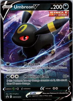 Umbreon V - SWSH203 SWSH: Sword & Shield Promo Cards Pokemon TCG NM - Image 1