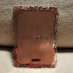 Albedo Overlord Goddess Story Rose Gold Metal Card Serial #177/200 - Image 2