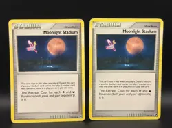 Pokemon Card 2x Moonlight Stadium (100/106) Great Encounters Uncommon Non-Foil - Image 1